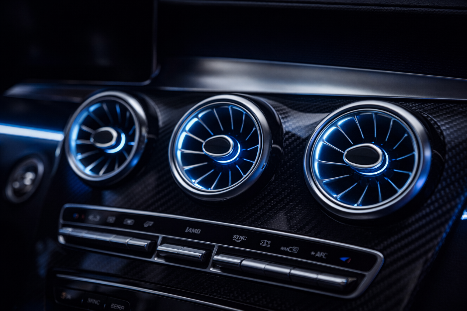 Air Vent Ambientebeleuchtung AMG