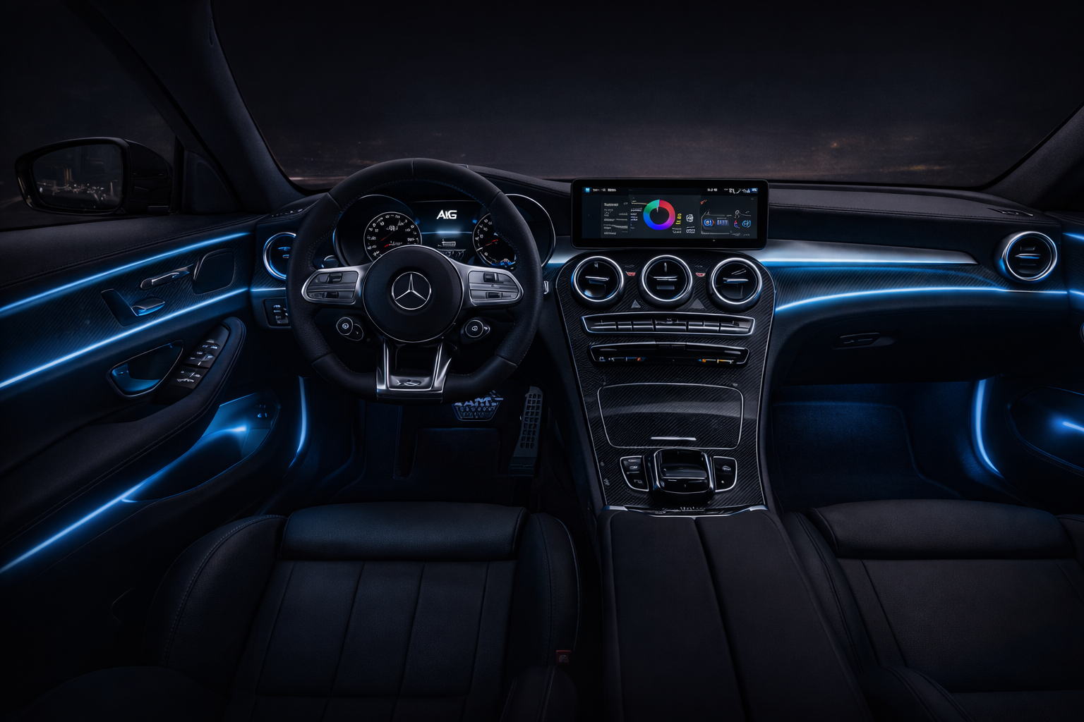 AMG Ambientebeleuchtung Innenraum